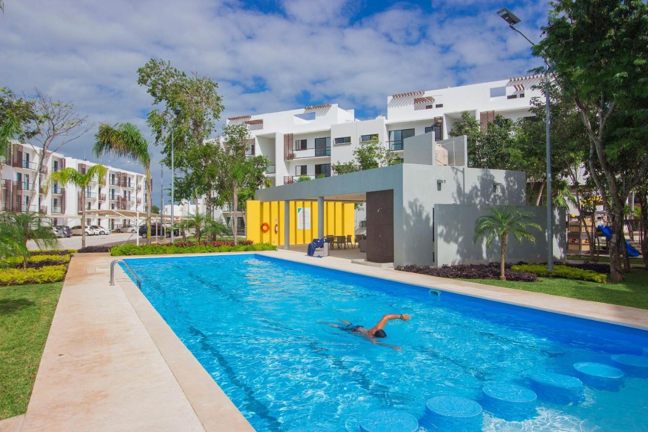 Bright & Relaxing Full Apartment Cancun Exterior photo